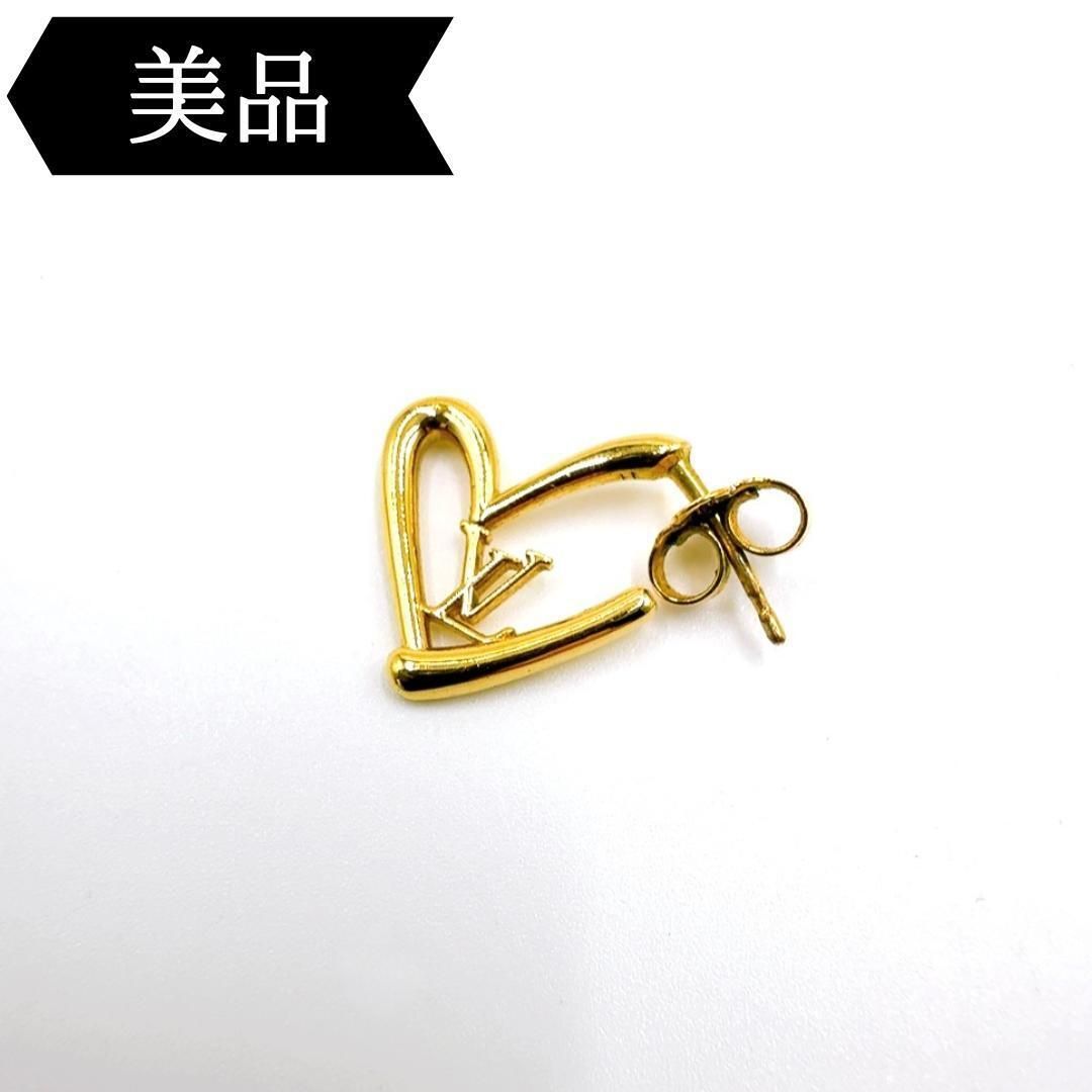 ルイヴィトン ピアス ブックル ドレイユ ハート フォーリンラブ M00463