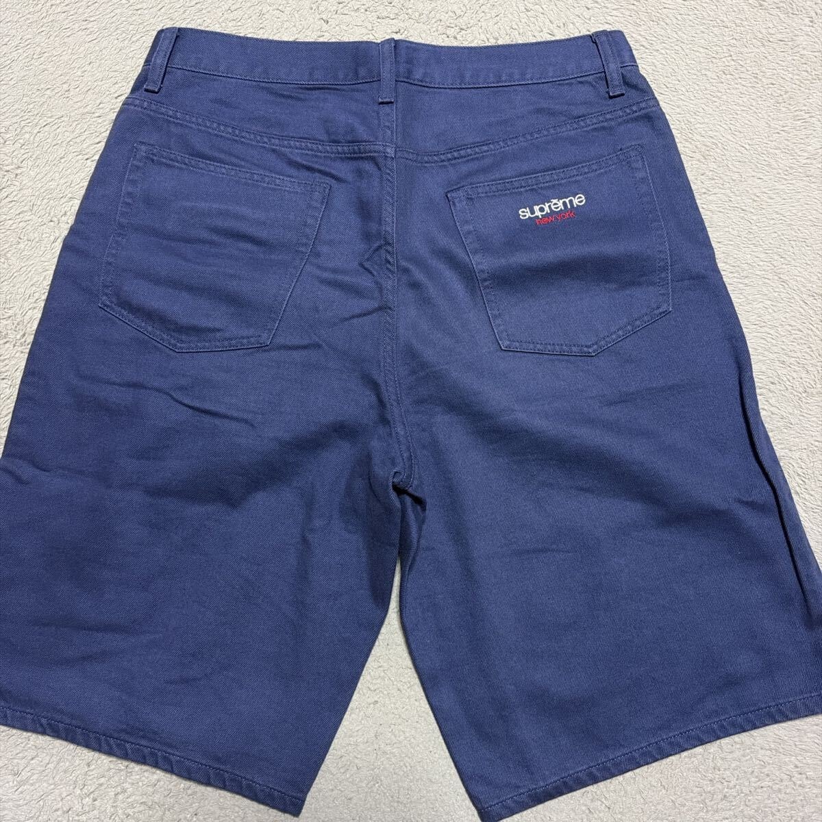 Supreme Jacquard Logos Denim Overalls 