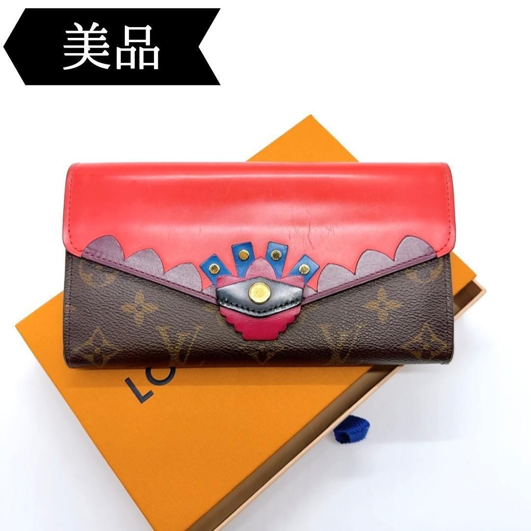 ◇ルイヴィトン◇M61348/モノグラム/ポルトフォイユ/サラ/トーテム/長財布