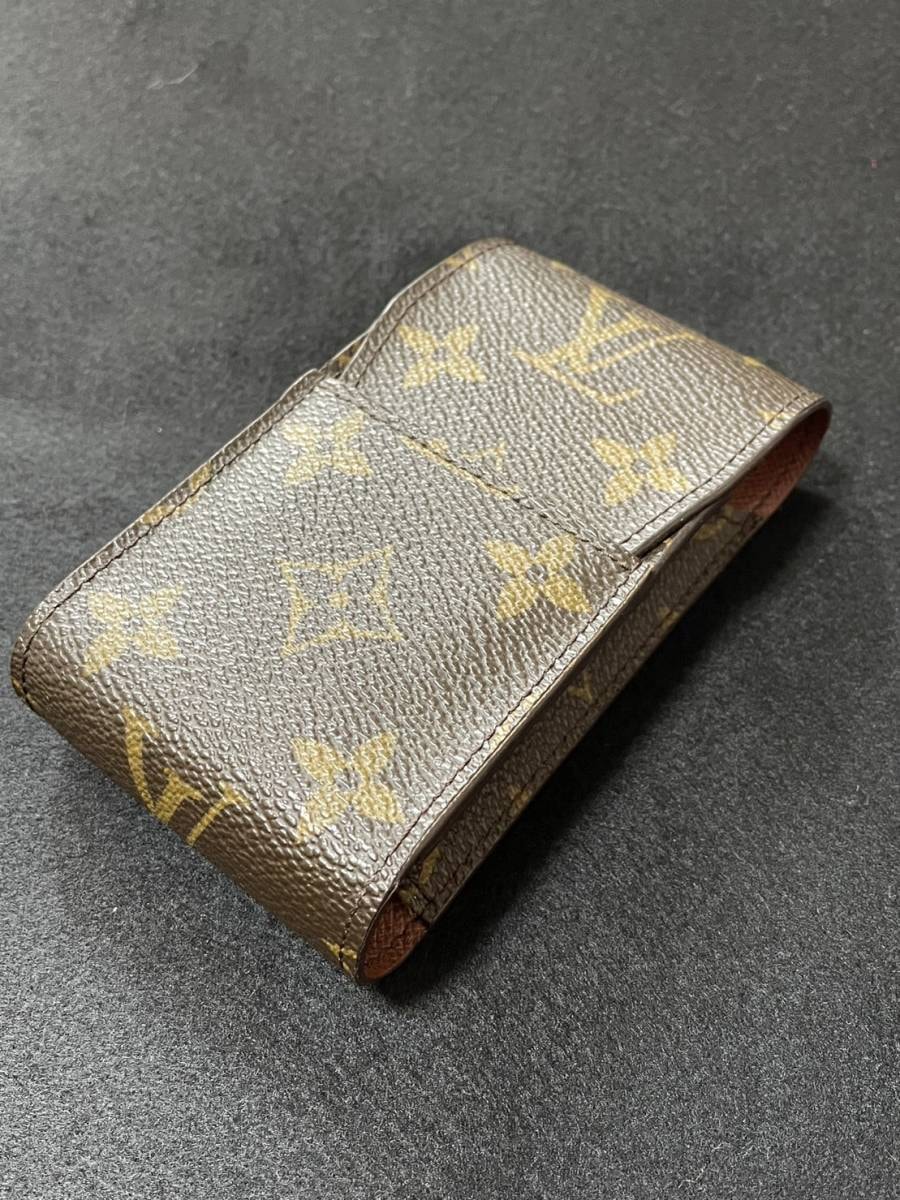 LOUIS VUITTON ルイヴィトン タバコケース シガレットケース モノグラム 美品