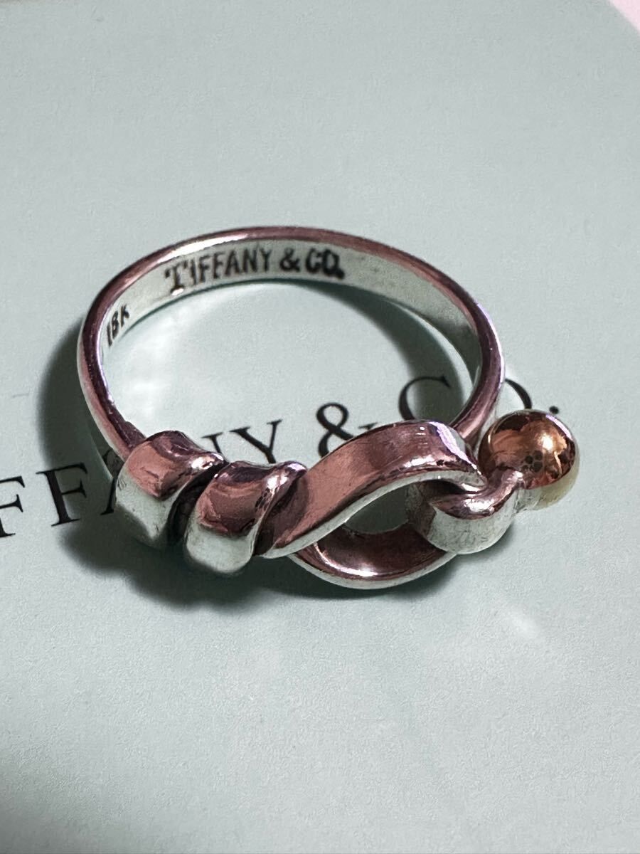 Tiffany & Co. ティファニー フック＆アイ指輪925 750 18金 リング アクセサリー ティファニー