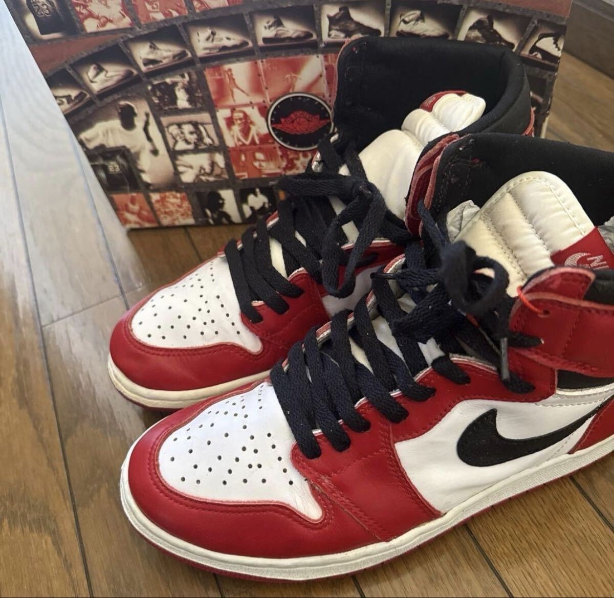 ナイキ エアジョーダン1 レトロ ハイ "シカゴ" (1994)