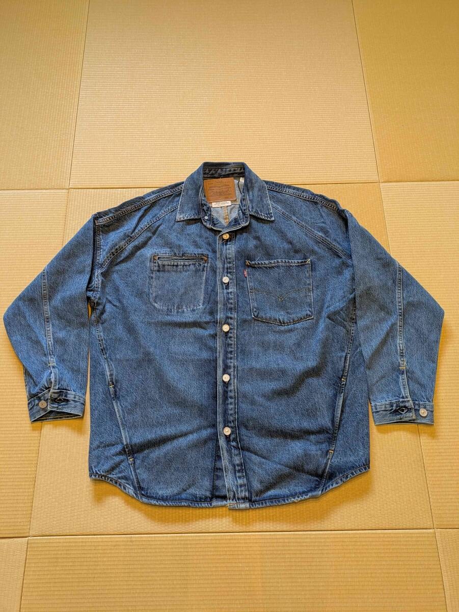 60s 70s Levi's リーバイス デニムジャケットケアタグ 短丈 D (傷や汚れあり)】Levi's リーバイス デニムジャケット 60s 70s 70505
