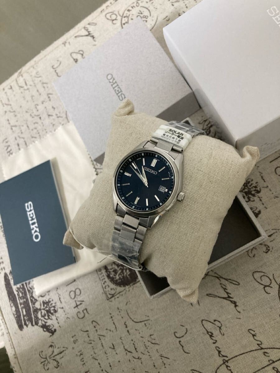 【未使用品】SEIKO　セイコー ソーラー電波　腕時計メンズ SEIKO セイコー Seiko 定価10万円超 海外モデル メンズ腕時計