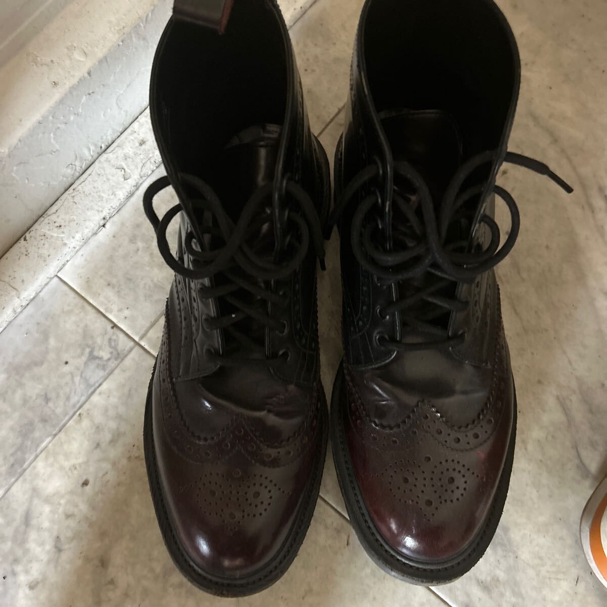 Dr.MARTENSブーツ　ウイングチップ　UK9