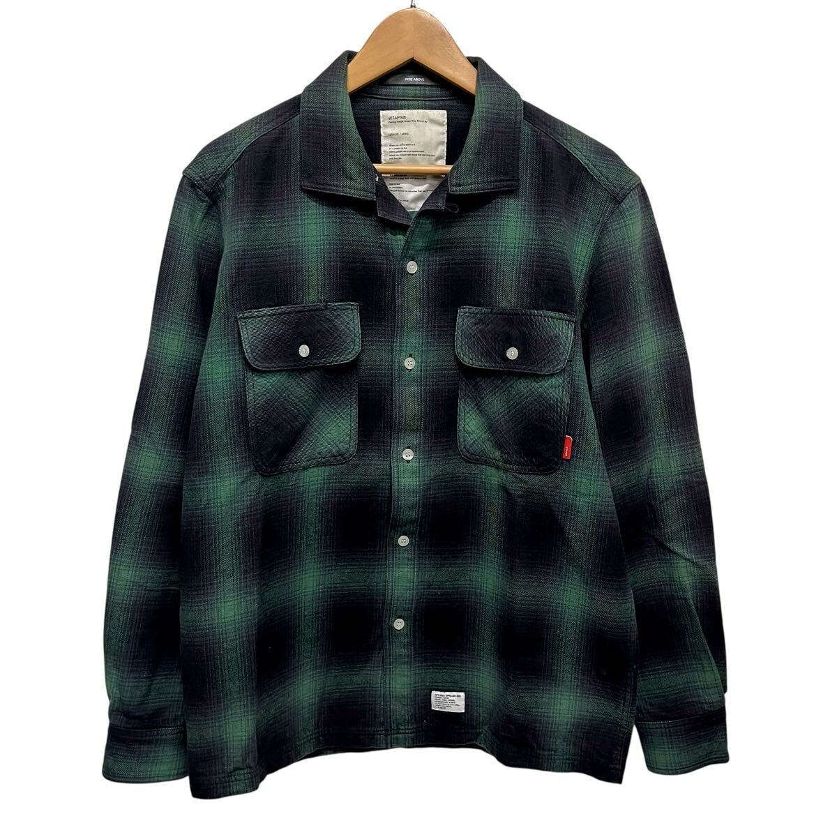 WTAPS Bd 03 / LS / Cotton. Broadcloth. Textile. Of 