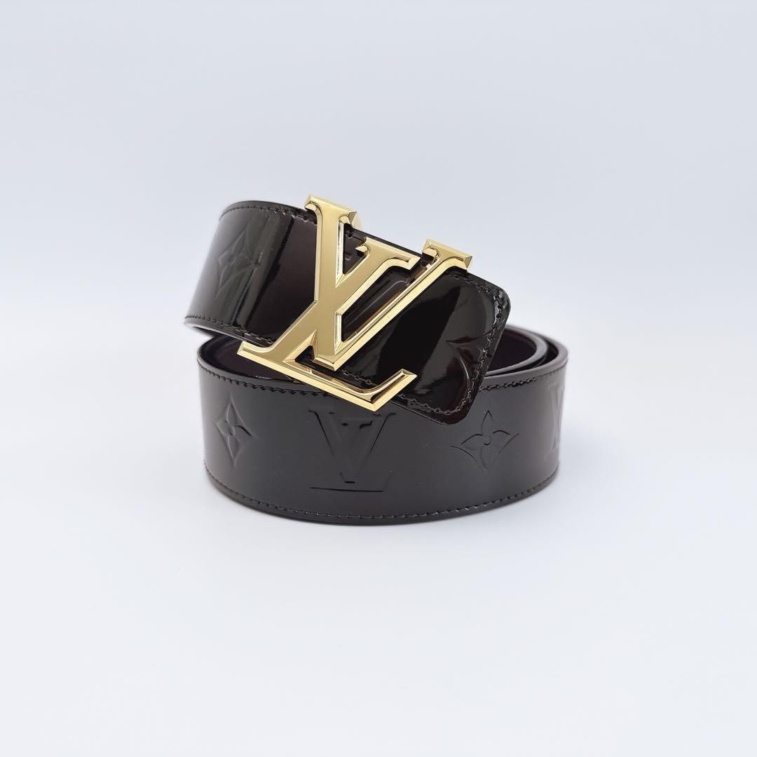 ⭐️美品⭐️ルイヴィトン ベルト サンチュール LVファセット ヴェルニ LOUIS VUITTON - ルイヴィトン LOUIS VUITTON サンチュール LV