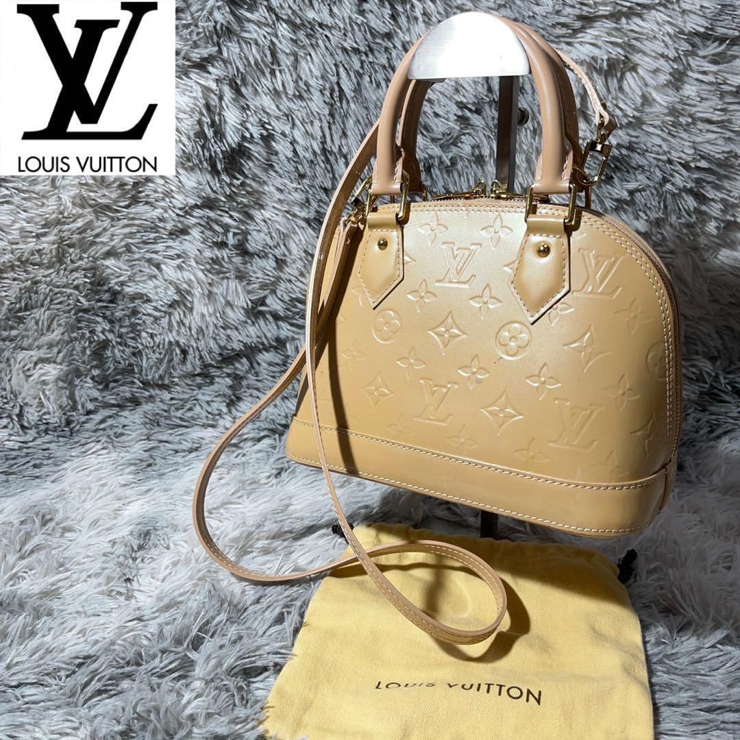 [大人気]　ルイヴィトン　Louis Vuitton　アルマBB　ヴェルニ