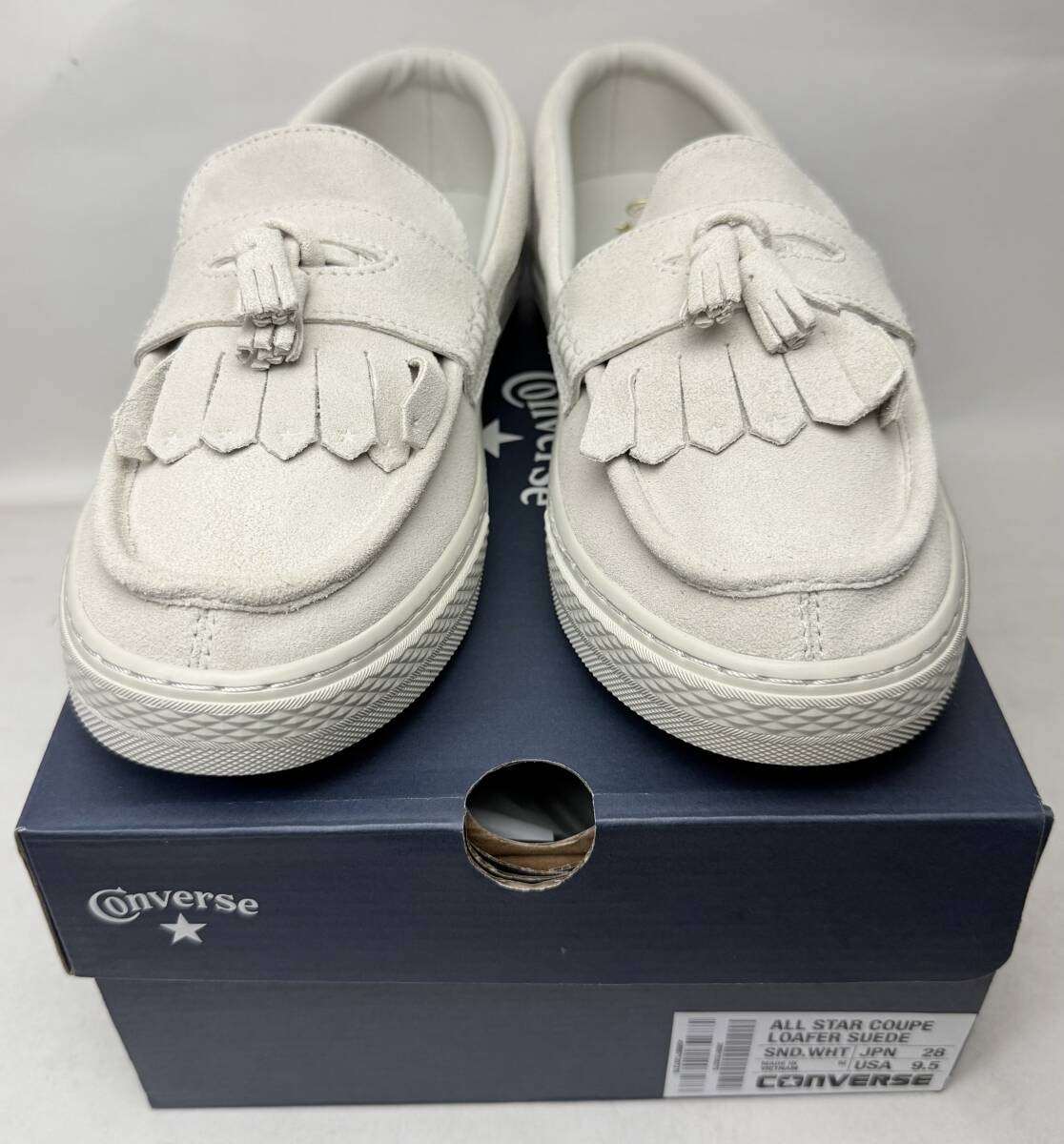 コンバース オールスター クップ ローファー スエード タッセルローファー 28㎝ CONVERSE ALL STAR COUPE LOAFER SUEDE