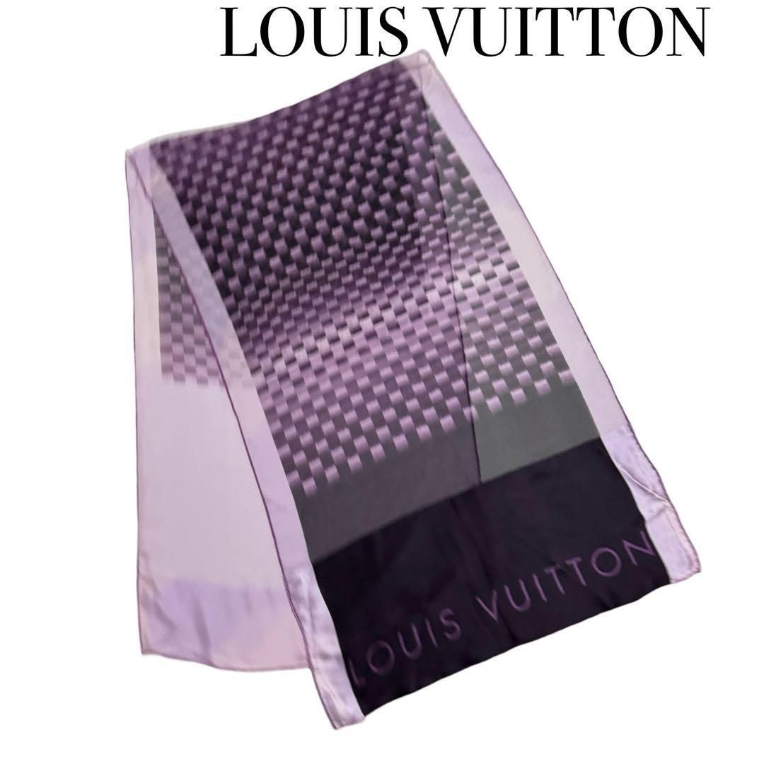 ルイヴィトン LOUIS VUITTON ショール ストール モノグラム