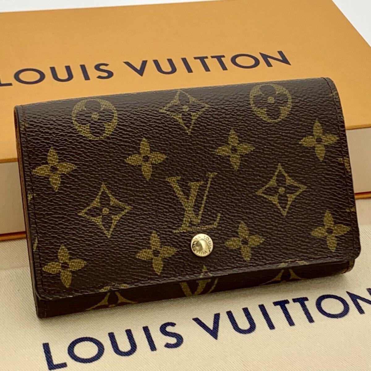 【ルイヴィトン/LOUIS VUITTON】ポルトフォイユ マルコ M61675 LOUIS VUITTON ルイヴィトン モノグラム ポルトフォイユ マルコ 二