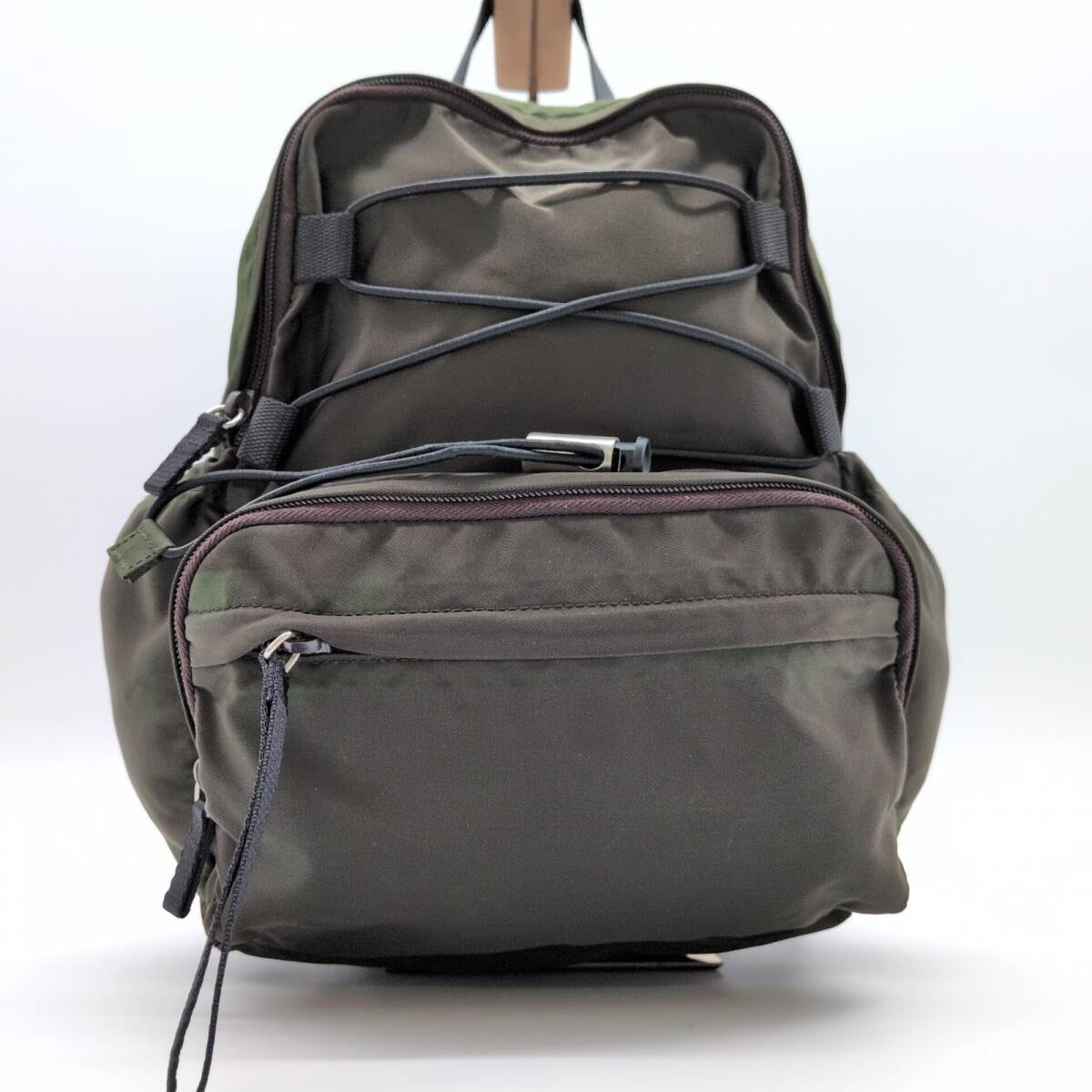 WACKO MARIA Leather Drawstring Bag 
