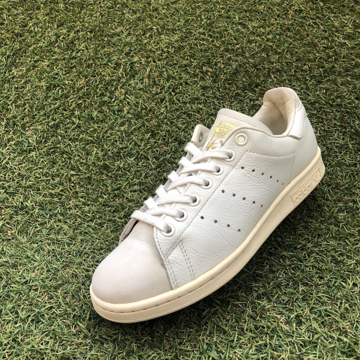 美品23.5 adidas STANSMISTH PREMIUM アディダス スタンスミス プレミアム HC124