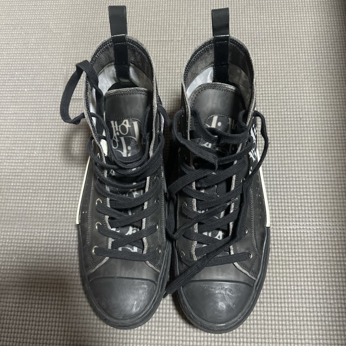 DIOR(ディオール) B23オブリーク総柄ハイカットスニーカー サイズ40.5