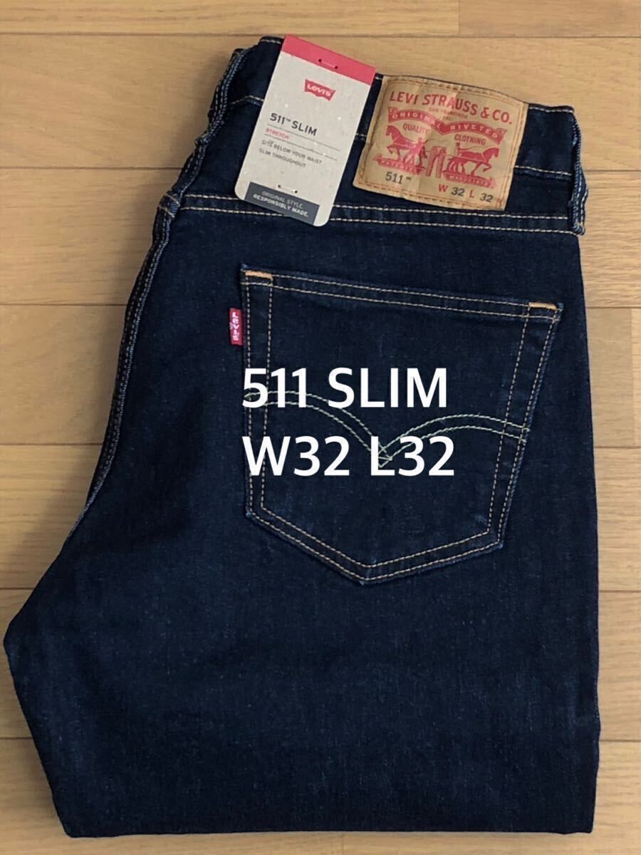 Levi's 511 SLIM FIT RINSEY W32 L32