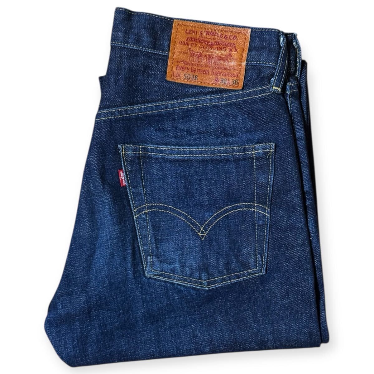 濃紺 LEVI'S 503BXX 復刻 ビッグE デニムパンツ w30 赤耳