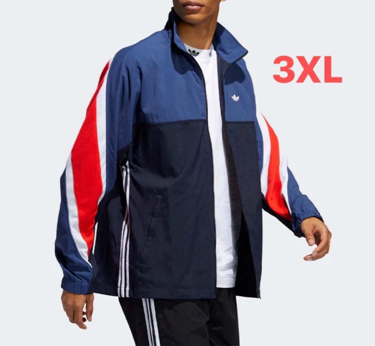 adidasOriginals アディダスオリジナルスSST ED7588 トラックトップ　XO 3XL ネイビー ウインドブレーカージャケット　ヴィンテージ