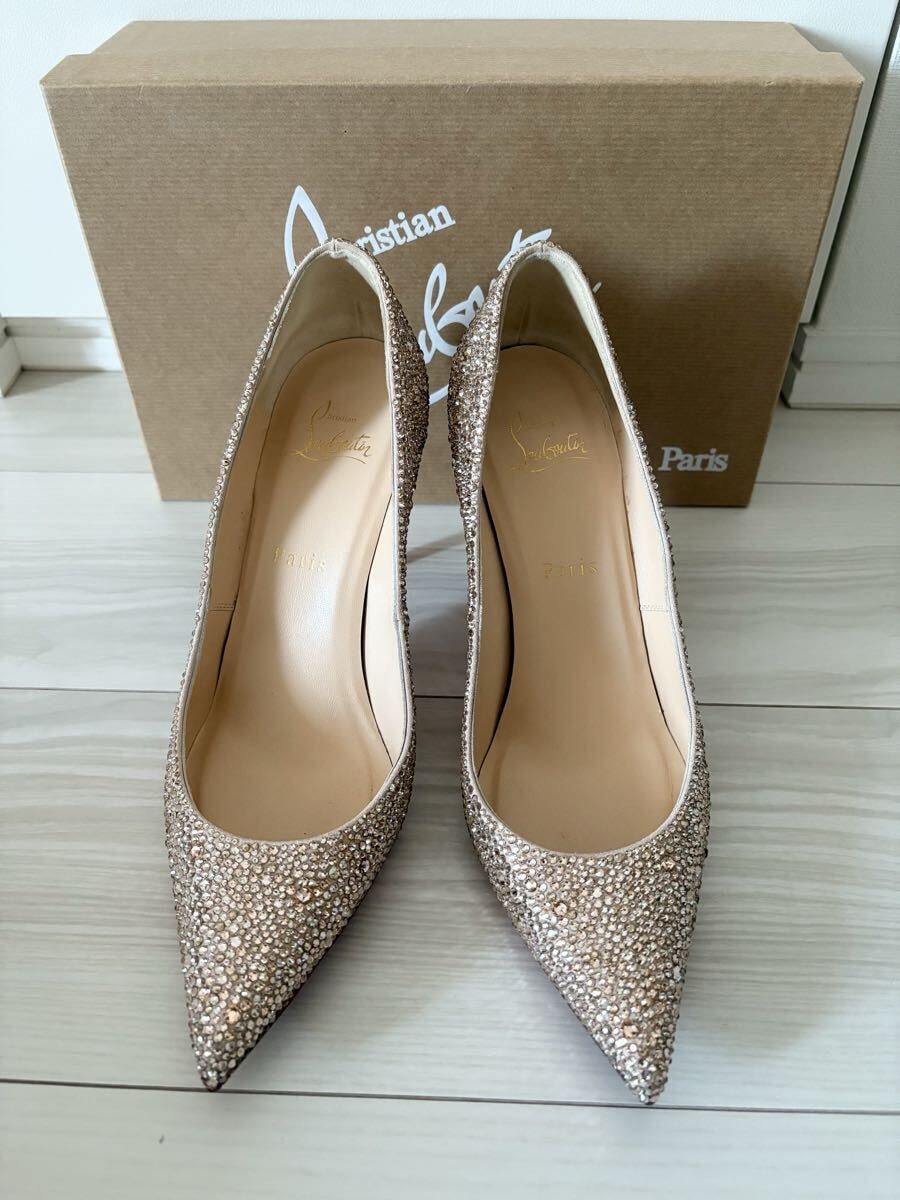 Christian Louboutin クリスチャンルブタン DECOLLETE 554 パンプス 38 ルブタン 結婚式