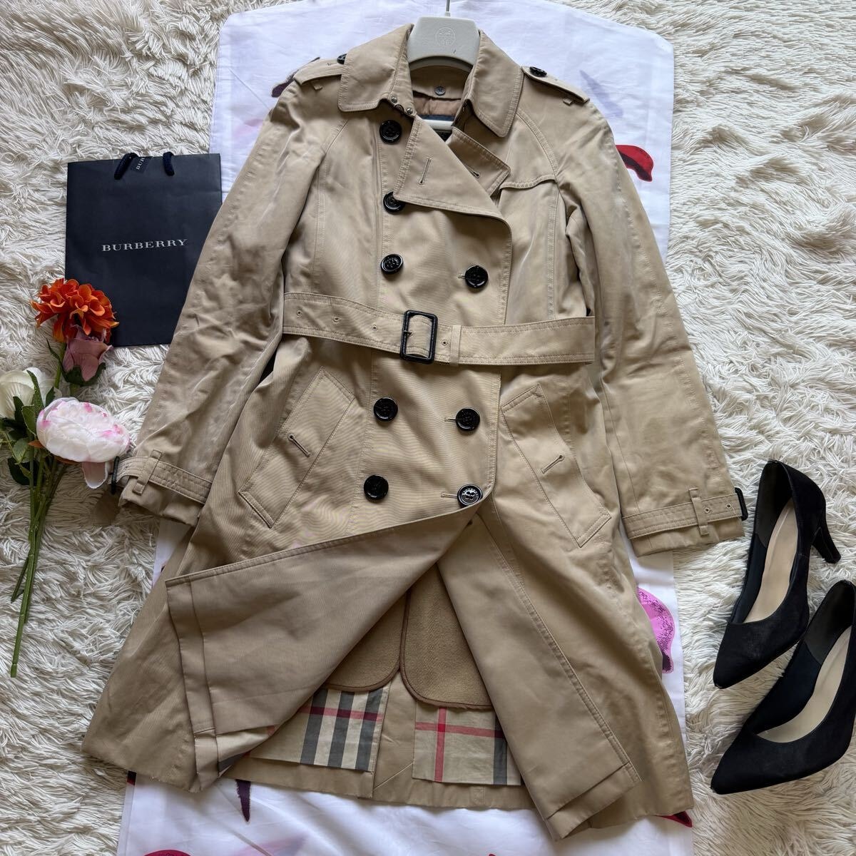 C (やや傷や汚れあり)】BURBERRY LONDON バーバリーロンドン
