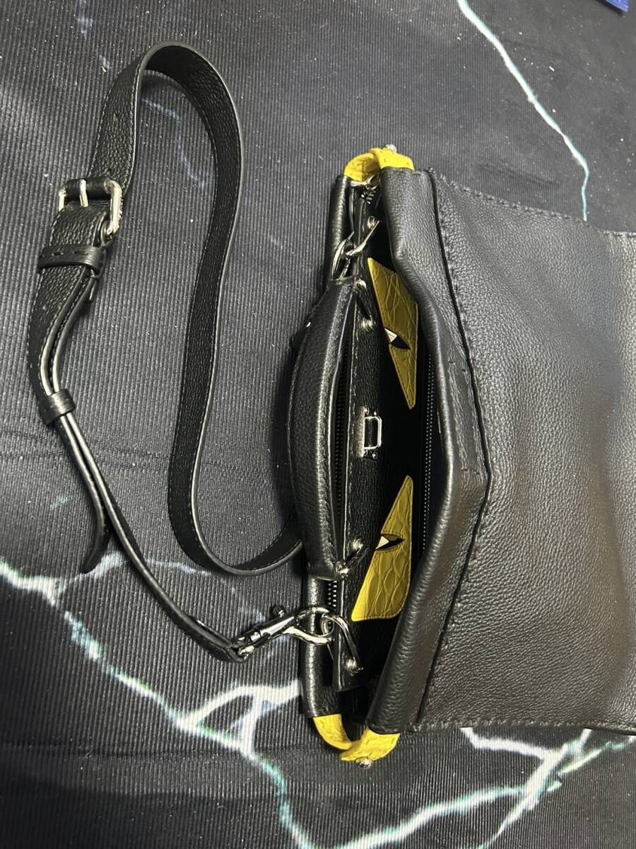 目立った傷や汚れなし】フェンディ バッグ モンスター