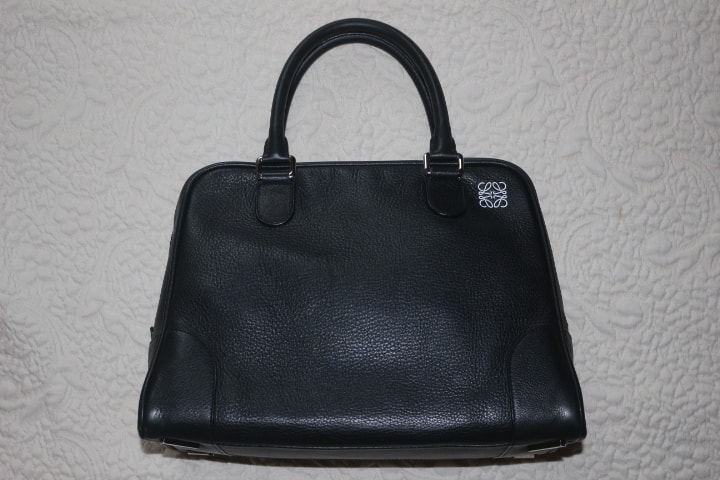 LOEWE　ロエベ　アマソナ75　ラージ　ブラック　良品