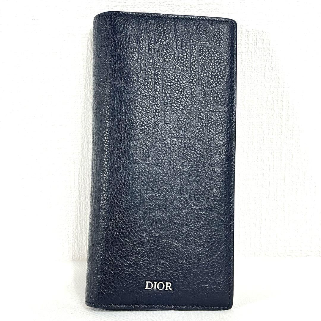Dior HOMME OBLIQUE 長財布 オブリーク 総柄 ディオール