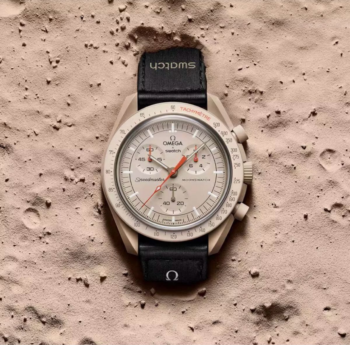 未使用に近い】【新品未使用】OMEGA×swatch Speedmaster MOONSWATCH 
