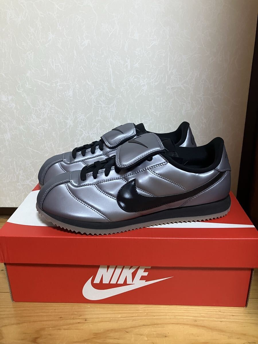 NIKE ナイキ　コルテッツ SE 26cm ティエンポ CORTEZ シルバー　ブラック