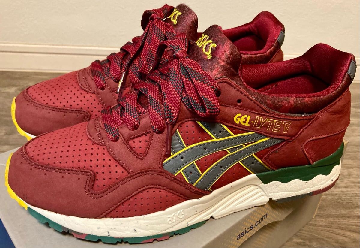 asics x The Good Will Out GEL-LYTE V "KOYO" 26.5cm US8.5 H41RK-2616 アシックス グッドウィルアウト ゲルライト5 紅葉