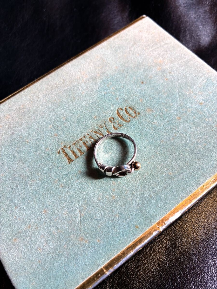 C (やや傷や汚れあり)】【廃盤品!11号】TIFFANY コンビフック＆アイ