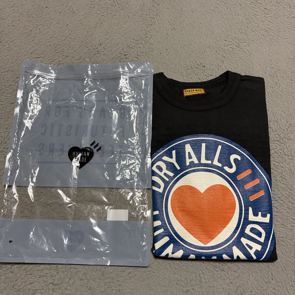 HUMAN MADE HEART L/S T-SHIRT 
