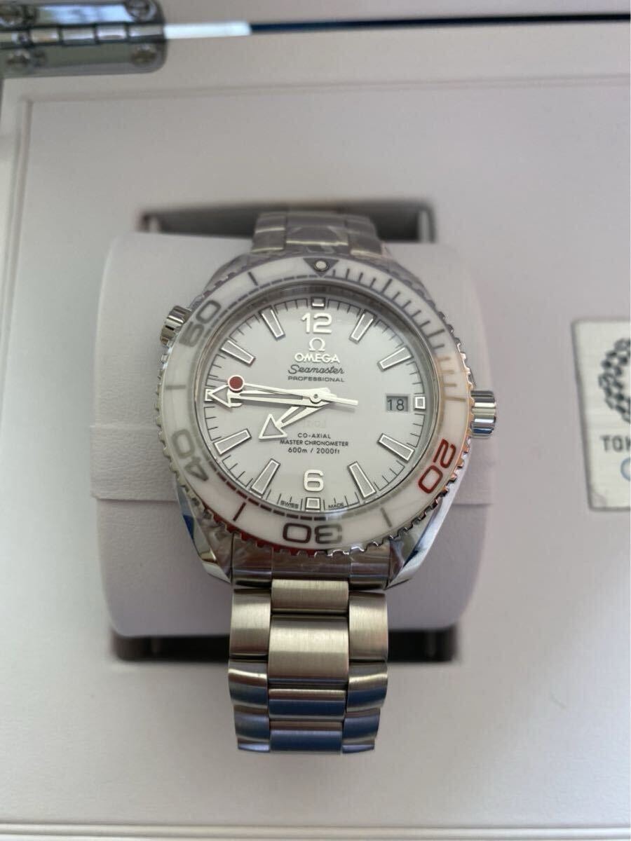 【世界限定2020本】オメガシーマスター　PLANET OCEAN 600M コーアクシャル マスター クロノメーター 39.5mm 東京 2020 リミテッド エディ
