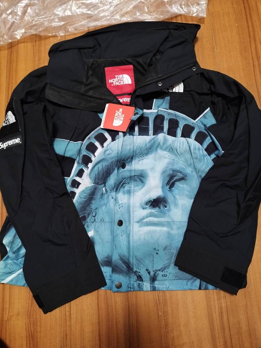 国内正規品 新品 未使用 FW19 Supreme The North Face Statue of Liberty Mountain Jacket Red Small シュプリーム ザ ノースフェイス