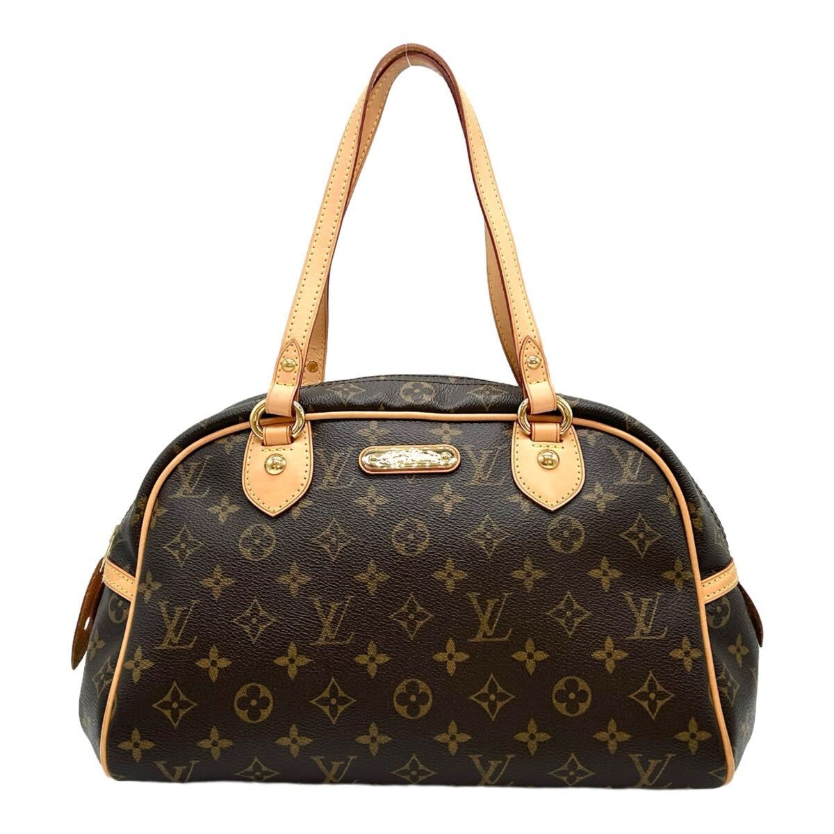 LOUISVITTON　ルイ・ヴィトン　モントルグイユPM　モノグラム　ショルダーバッグ　M95565　ブラウン　レディース