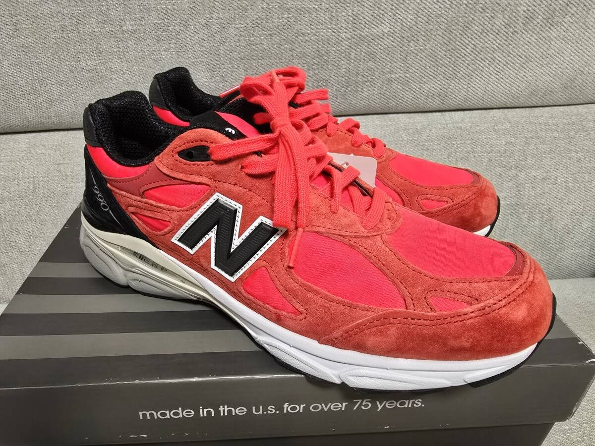 【新品未使用】new balance ニューバランス 990V3 27.5 M990PL3