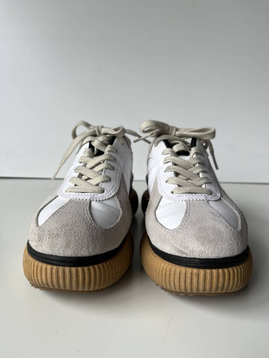 オニツカタイガー Onitsuka tiger デレシティ DELECITY　23.5cm （ホワイト×ライケングリーン）