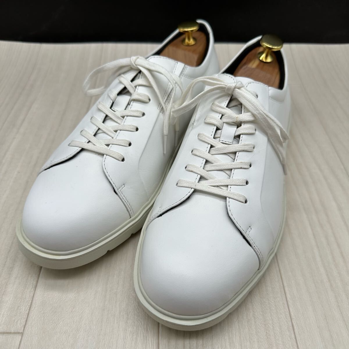 未使用【texcy luxe】asics テクシーリュクス レザー スニーカー