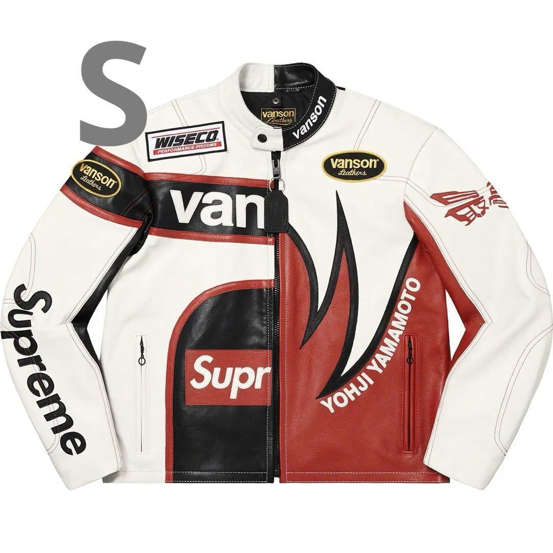 [S] Supreme/Yohji Yamamoto/Vanson Leathers Split Jacket　シュプリーム バンソン ヨージ ヤマモト レザー スプリット ジャケット