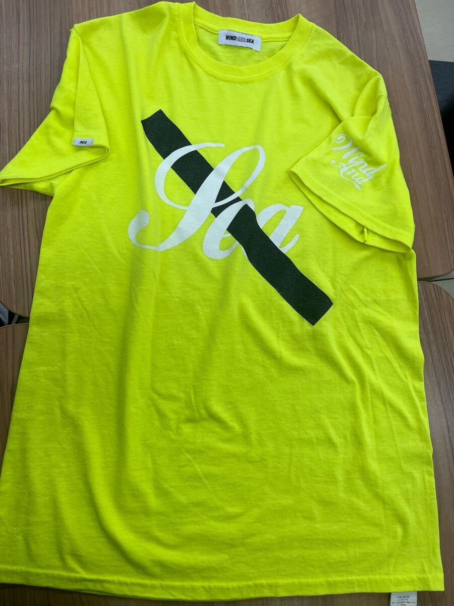 WIND AND SEA × サタデーズサーフニューヨークシティーTシャツ Mサイズ イエロー
