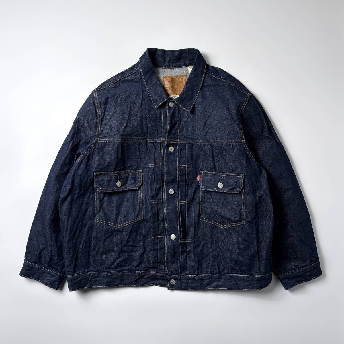 ハギ付き ジャーナルスタンダード別注 LEVI’S セカンド デニムジャケット 3XL BIG E タイプ2 1953 507XX 接ぎ付き ジージャン 2nd ビッグE
