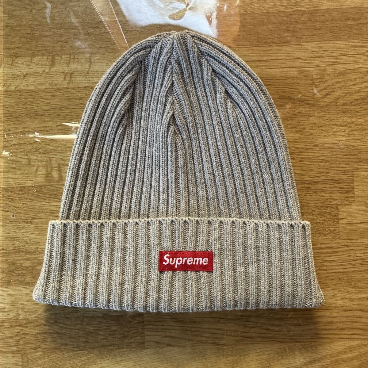 supreme 26ss over dyed beanie heather grey シュプリーム ビーニー ニット帽 ボックスロゴ Box Logo New 新品未使用 グレー
