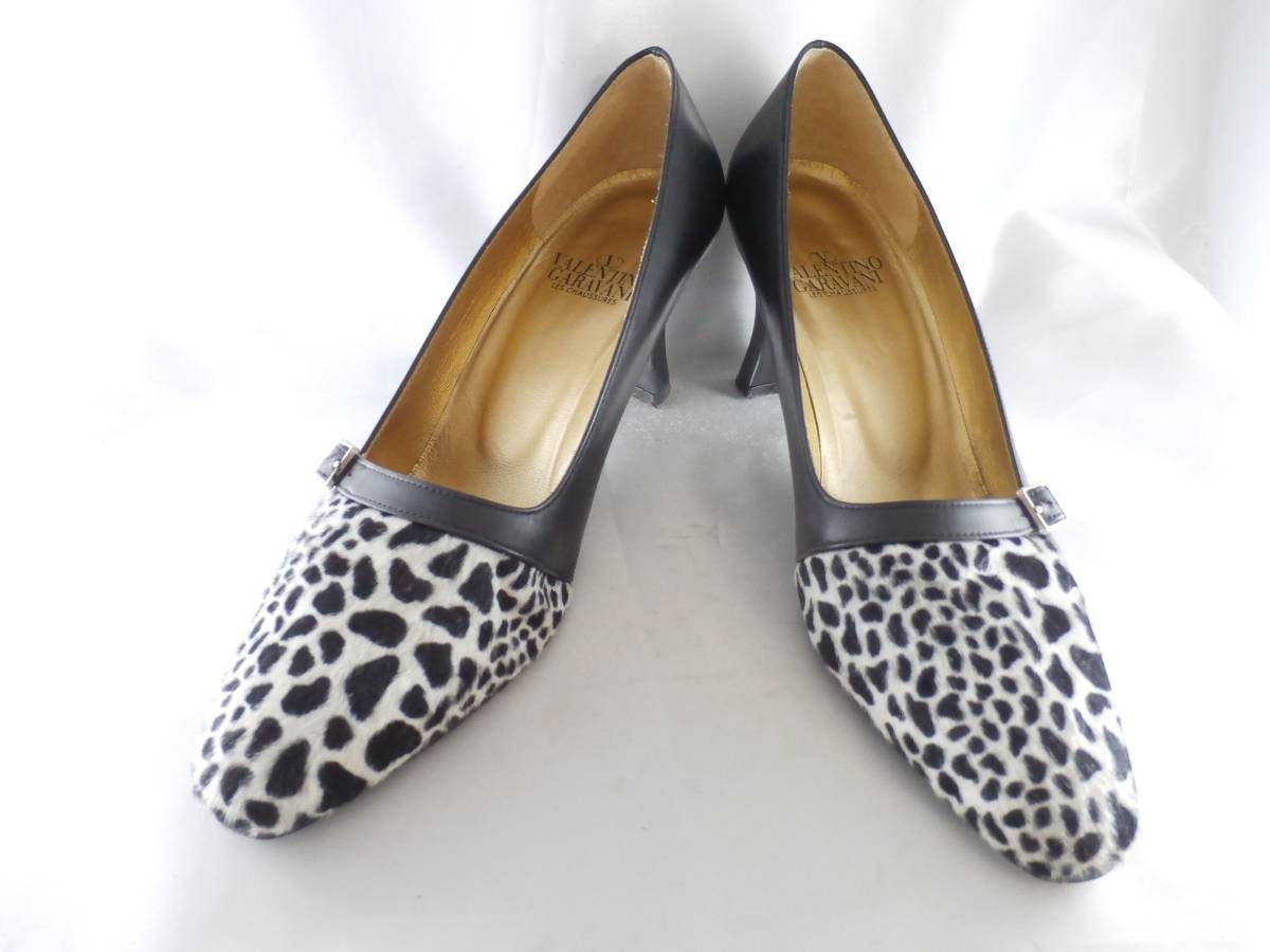 VALENTINO GARAVANI★バレンチノガラバーニ★本革パンプス★5.5★22.5★数回使用★検索れいさえ22.5