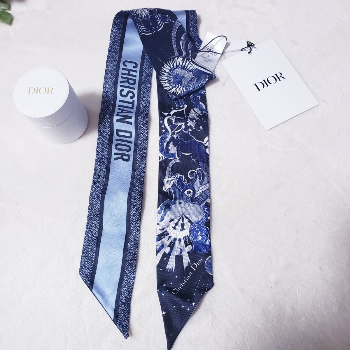 Christian Dior ミッツァ ゾディアック ファンタスティコ 新品 スカーフ