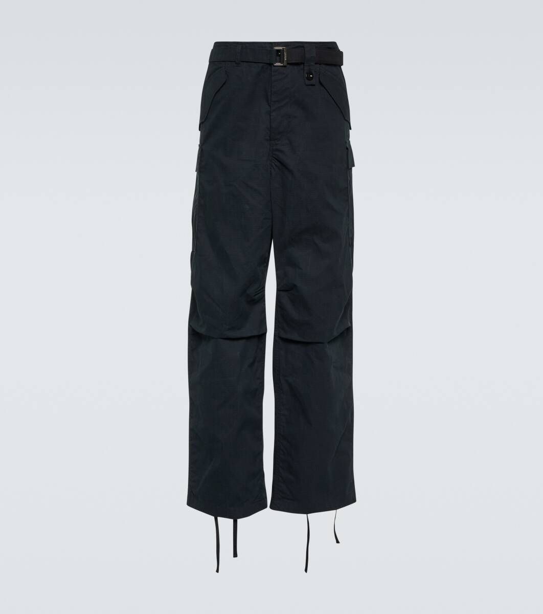 新品 正規 Sacai Ripstop Cargo Pants Black 23-03189M [サイズ3] /サカイ/リップストップ/カーゴ パンツ/チノパン/ブラック/黒