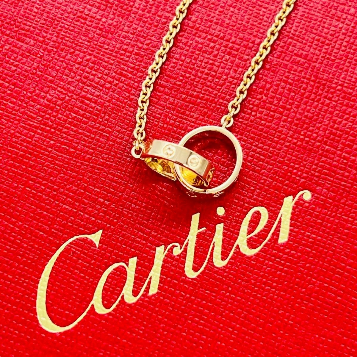 Cartier カルティエ 新品磨き　ベビーラブ ネックレス ピンクゴールド PG（750） ゴールド
