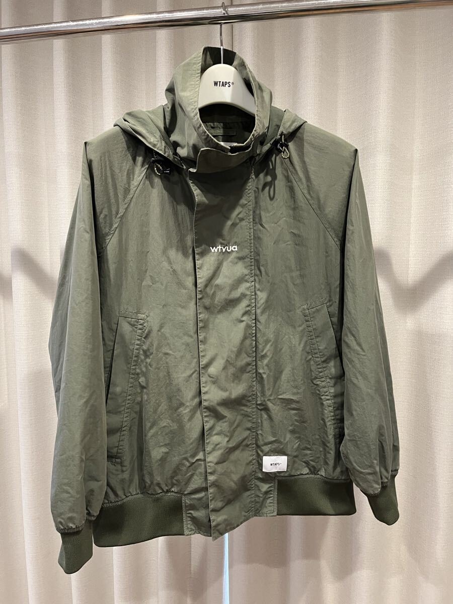 やや傷や汚れあり】WTAPS 21AW INCOM JACKET NYCO.WEATHERの古着・中古
