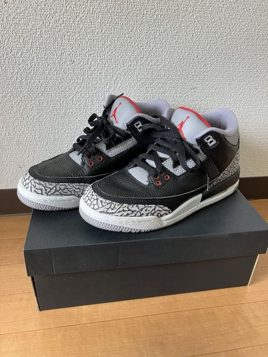 ナイキ GS エアジョーダン3 レトロ 