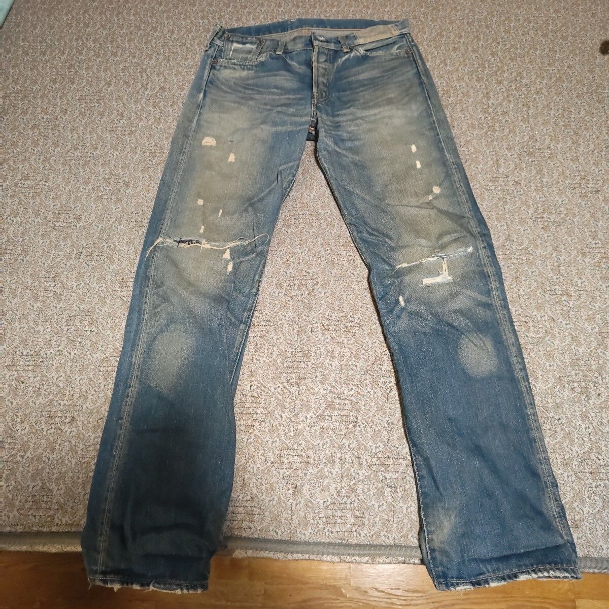 リーバイス Levis 66501ローライズリメイクジーンズ　34インチ　二本