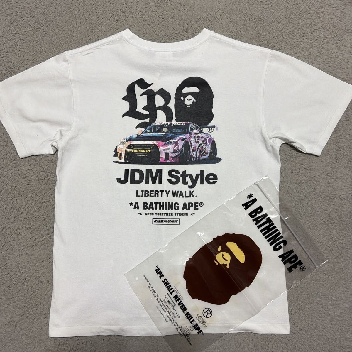 エイプ×ショーン・モーテンセン BECKフォトTシャツ サイズL 【公式通販】