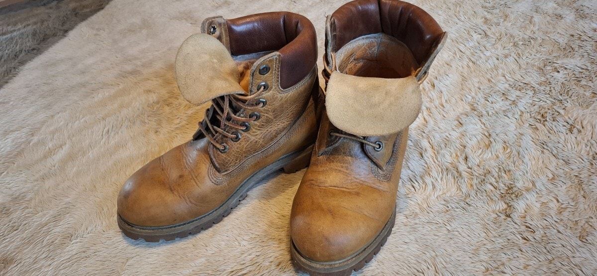 Timberland　オイルレザー仕様　25.5cm